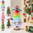 thumbnail image 1 of Ganfancp Decompression Twists Stick Diy Material Paquete Caja de Regalo Árbol de Navidad Ensamblaje Juguete Regalo Decompression Muñeca Adornos con Línea de Luz Montaje Luminoso Liquidación Ventas Ho, 1 of 7