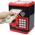 thumbnail image 1 of Hermosa caja de dinero electrónica de regalo para niños, caja de dinero con contraseña, alcancía de juguete, regalos de cumpleaños para niños, 1 of 1