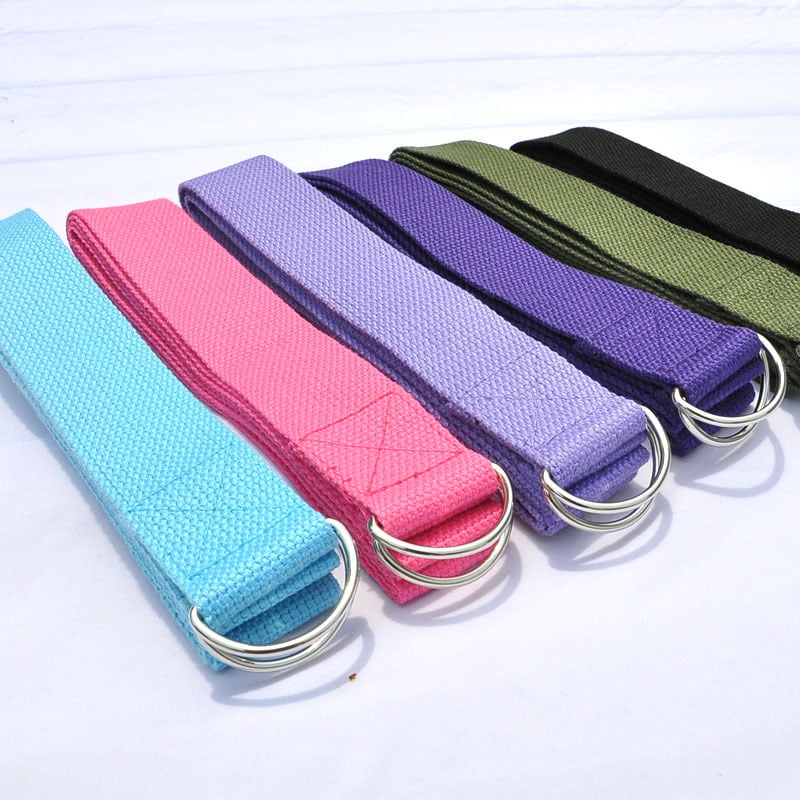 Multi-colored Exercise & Fitness/Gym Yoga & Pilates Belt Strap Stretching Band Z 