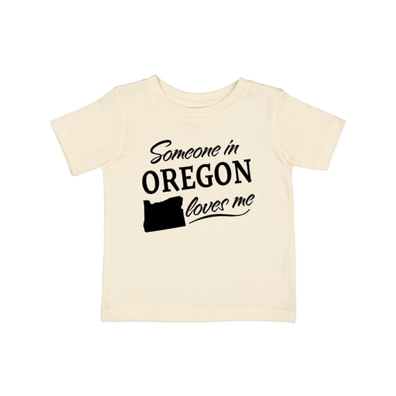 Inktastic Someone in Oregon Loves Me Boys or Girls Baby T-Shirt