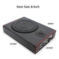 thumbnail image 3 of Subwoofer 10 Inch 800W Car Audio Slim Under- Subwoofer High Power Car Active Sub Bass Speaker Kit with Treble BT Function Built-in Power Amplifier for Car Truck SUV RV, 3 of 5