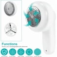 thumbnail image 6 of Huryfox Fabric Shaver Lint Remover- Rechargeable Fabric Defuzzer for Clothes Sweater Shavers, 6 of 7