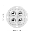 thumbnail image 3 of Outdor Poubelle avec Base et Roues Pivotantes pour Rangement, 3 of 6