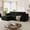 Black, variant on OUTWIND Cotton No Assembly Required and Deep Seat Modular Sleeper Sofa, Black
