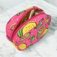 thumbnail image 3 of Eqb - Cosmetic Bag - Pick Me Up Pouch Lemon - 1Pc, 3 of 5