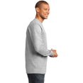 thumbnail image 3 of Port & Company Men's Heavyweight Long Sleeve T-Shirt, 3 of 4