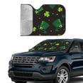 thumbnail image 3 of Kdxio St. Patrick's Day8 Print Front Windshield Sun Shade,Folding Auto Sunshade for Car Truck SUV-Small, 3 of 7