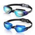 thumbnail image 1 of Paquete de 2 gafas de natación Aegend, sin fugas, para hombres y mujeres adultos, 1 of 8