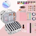 thumbnail image 2 of Funda organizadora de esmaltes de uñas FCQQYWZ con capacidad para más de 30 botellas, 2 of 6