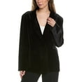 thumbnail image 3 of Norma Kamali womens  Single-Breasted Straight Fit Jacket, s, Black, 3 of 4