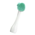 thumbnail image 2 of Cepillo Limpiador Facial Minnieouse Silicona Portátil Masaje Facial Doble Cara Verde Blanco 1 Cabeza, 2 of 6