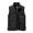 001Black, variant on Travel Vest for Men Travel Lightweight Casual Jacket Cargo Hiking Vests with Pocket Zip Up Sleeveless Vest Army Green L