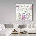 thumbnail image 3 of Trademark Fine Art 'Garden Florals Bible Verse 1' Canvas Art by Jean Plout, 3 of 3