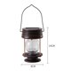 thumbnail image 2 of Linterna solar - Luces solares para colgar al aire libre - 1 paquete de linternas LED impermeables con energía solar Diseño vintage para paisaje Patio Jardín Camino Playa Gazebo Decoración Zhivalor CWY-0246, 2 of 6