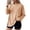 *Beige, variant on ClodeEU Womens Long Sleeve T Shirts ,Loose Fit Crewneck Basic Tee ,Oversized Tops Workout Sweatshirts Hot Pink,Womens Plus XXXL