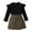 Black, variant on Sngxgn Girls Pleated Skirt Set 2 Piece Outfit Dresses Long Sleeve Top Cute Clothes Outfit for Kid(Black,130)