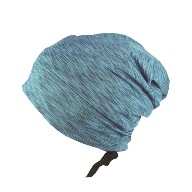 Qarigey Gorro elástico con estilo, gorros, tocados, tocados clásicos ajustables, ropa, turbante apilable Multicolor Sombreros lago azul Qarigey AP010975-04B
