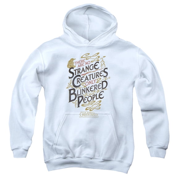 Fantastic Beasts 2 - Blinkered People - Youth Hooded Sweatshirt - Large