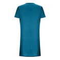 thumbnail image 4 of Vestido deportivo sin mangas para mujer, para tenis: bolsillos integrados, cuello en U, mezcla de poliéster, tallas S-XXL., 4 of 5