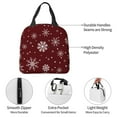 thumbnail image 3 of Naloa Romantic white snowflakes Print Lunch Box for Women Men,Insulated Lunch Bag,Lunchbox,Thermal Leakproof Cooler,Reusable Lunch Tote Bag for Work School Travel Picnic, 3 of 7