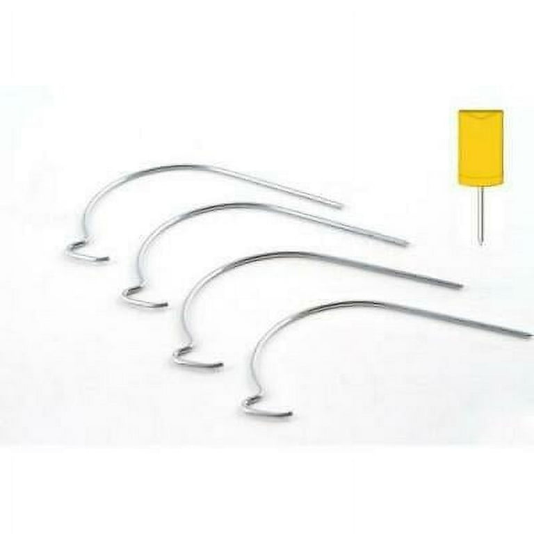 Hangman Silver J-Hooks 30 lb 4 pk Hangman Silver J-Hooks 30 lb 4 pk