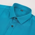 thumbnail image 5 of TANSILING Men's & Big Men's Classic Fit Dress Shirt with Long Sleeves, Sizes S-3XL, 5 of 6