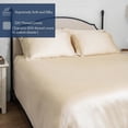 thumbnail image 3 of Delara 100% Eucalyptus Lyocell Tencel King Duvet Cover Set 3-Piece with 2 King Sham – Cooling, Silky Soft, Breathable, Moisture-Wicking, Fog, 3 of 7