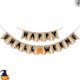 thumbnail image 4 of 1set Hanging For Banner Happy Halloween Shield Halloween Burlap For Banner Holid, 4 of 5