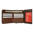 thumbnail image 2 of Leather Wallets For Women - Trifold Womens Wallet With Coin Purse, 2 of 21
