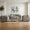 Olive Green, variant on Roundhill Furniture Wilson 3-Piece Living Room Set, Sofa Loveseat and Cuddle Chair, Sunset Rust