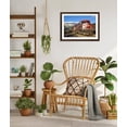 thumbnail image 3 of Art.com Canadian Pacific Freight Train Locomotive at Banff Station Photographic Print by Neale Clark, Brown Frame Wall Art, 44" x 32", 3 of 4