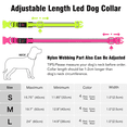 thumbnail image 3 of Collar de perro emisor de luz recargable, collar de perro de seguridad de malla suave ajustable para mayor comodidad,, 3 of 5