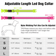 thumbnail image 3 of Collar para perros recargable con luz emisora, collar de seguridad de malla suave ajustable para mayor comodidad., 3 of 5