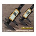 thumbnail image 3 of Carbon Fiber Full Screen Electronic Digital Display Vernier Calipers High Precision 0-150mm ,Wide Applications, 3 of 6