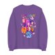 thumbnail image 4 of Pop cazadora para niña Demo-n Hunters Boys Girls Fashion Round-Neck Sweatshirt Streetwear Soft Comfortable Long Sleeve Hoodie for Daily Wear Spring Fall Winter （Purple）, 4 of 4