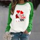 thumbnail image 2 of Gibobby Sudadera oversize mujer Sudadera de Forro Polar con Cuello Redondo Sudadera para Mujer(Verde,CH), 2 of 4
