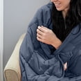 thumbnail image 3 of Impressions Murdock Cotton Quilted Weighted Throw Blanket, 3 of 3