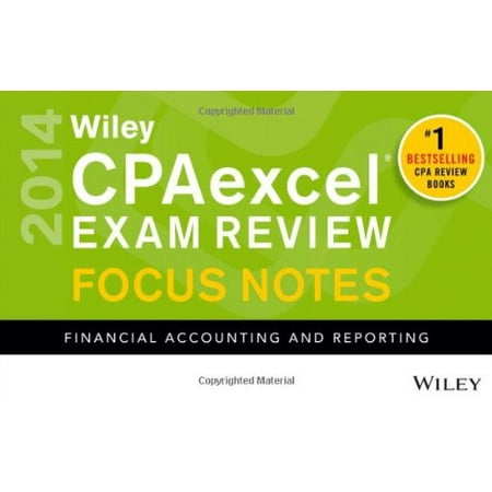 Wiley Cpaexcel Exam Review 2014 Focus Notes Financial