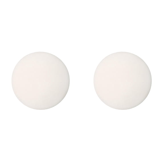 Door Handle Stopper, Wall Protector for Door Knobs, 1.57 incch, Door Stoppers for Wall, Smooth Surface Round Wall Shield Cushion, Plastic Door Stops, Beige