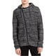 thumbnail image 2 of Sudadera Calvin Klein Asimétrica con Capucha Hombre Negro Extragrande, 2 of 2