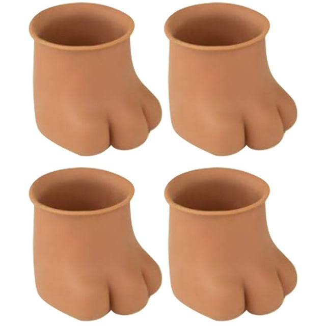 Bangcool Chair Legs Floor Protectors Cute 4PCS Cat Table Feet Covers Furniture Leg Caps