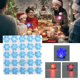 thumbnail image 5 of Insignia LED broche de decoración DIY club de árbol de Navidad para fiesta álbum de recortes envoltorio de regalo costura horquilla de boda ANGGREK Otros, 5 of 8