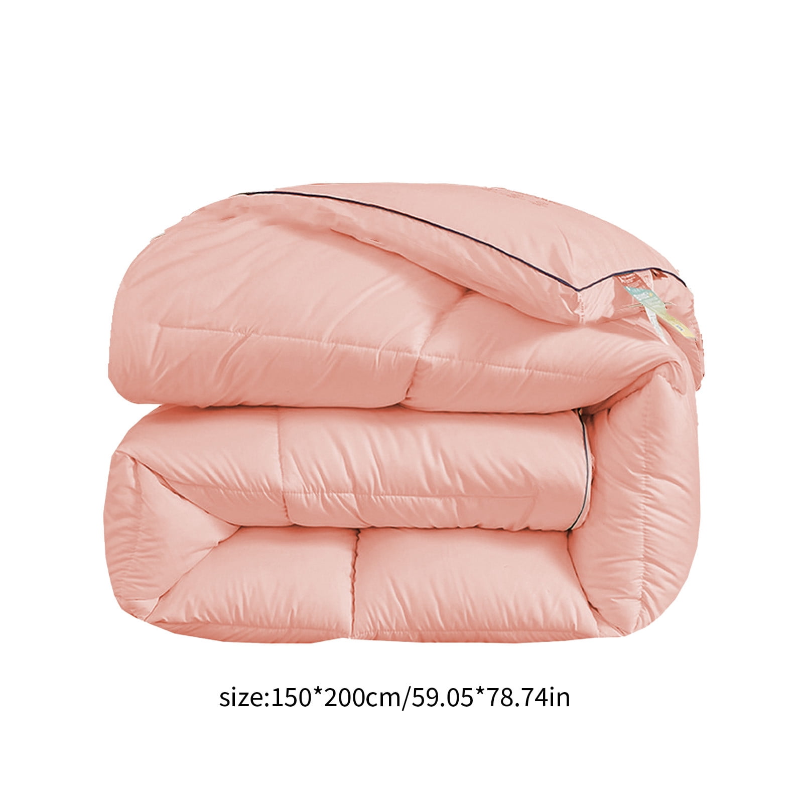 Kezqiaxn Twin xl Comforter Down Comforter Full Size 78.7x59In Quilting Supplies Lightweight Comforter Duvet Insert, Soft Medium Warmth All Season Comforters Hot Pink