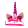 thumbnail image 2 of Flor Diadema Cinta Niños Accesorios para El Cabello - Plata, 17cm × 15cm × 6cm Rosa, 2 of 9