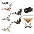 thumbnail image 7 of 12Pcs Vintage Flower Box Furniture Decoration Wooden Box Corner Stickers, 7 of 7