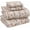 Dazzale, variant on Flannel Sheets Queen Size - 100% Cotton Double Brushed Bed Sheets, Deep Pockets 16 Inches Queen Sheet Set, All Seasons Breathable & Extra Soft - Warm & Cozy, 4 Piece, Bear & Tree