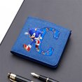 thumbnail image 4 of Cartera de lona de Sonics Man, monedero corto plegable de Anime Goku, tarjetero de dibujos animados para niños, bonito estuche para fotos y monedas para niños, bonitos regalos de cumpleaños, 4 of 4
