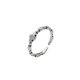 thumbnail image 1 of Anillo de plata con forma de cruz, anillo abierto vintage, anillo de dedo que combina con todo, 1 pieza, 1 of 4