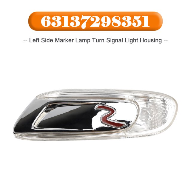 Lámpara de marcador lateral izquierdo, carcasa de luz de señal de giro para MINI F55 F56 F57 S 2014-21