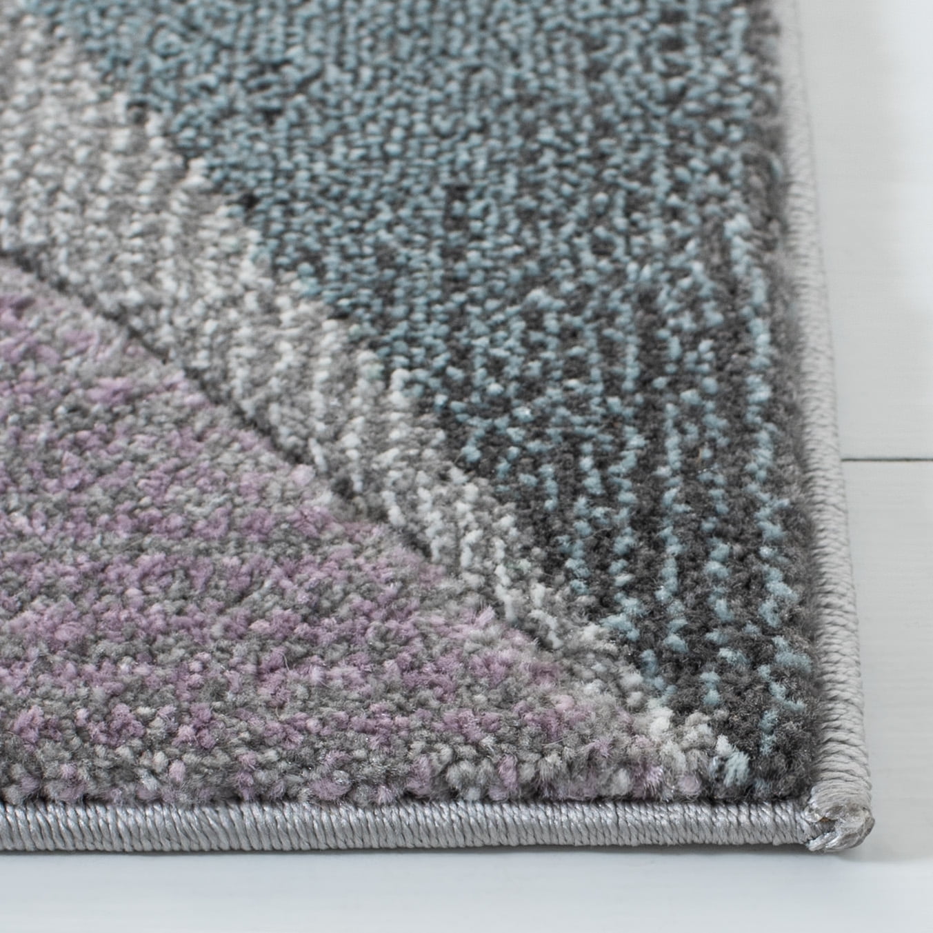 Safavieh Hollywood Celandine Abstract Runner Rug, Gray/Light Blue, 2'3" x 10'